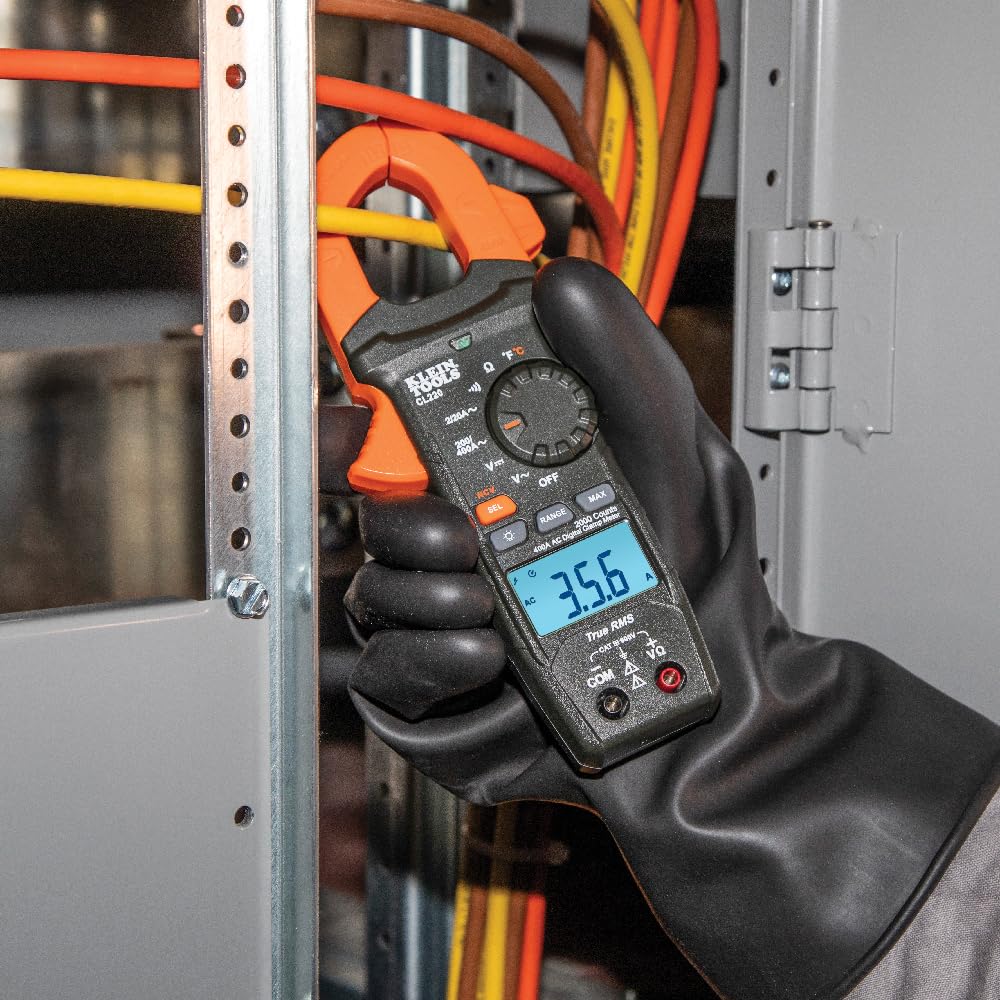 Digital Clamp Meter, Auto-Ranging 400 Amp AC U623