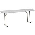 6 ft Plastic Folding Training Table K9743