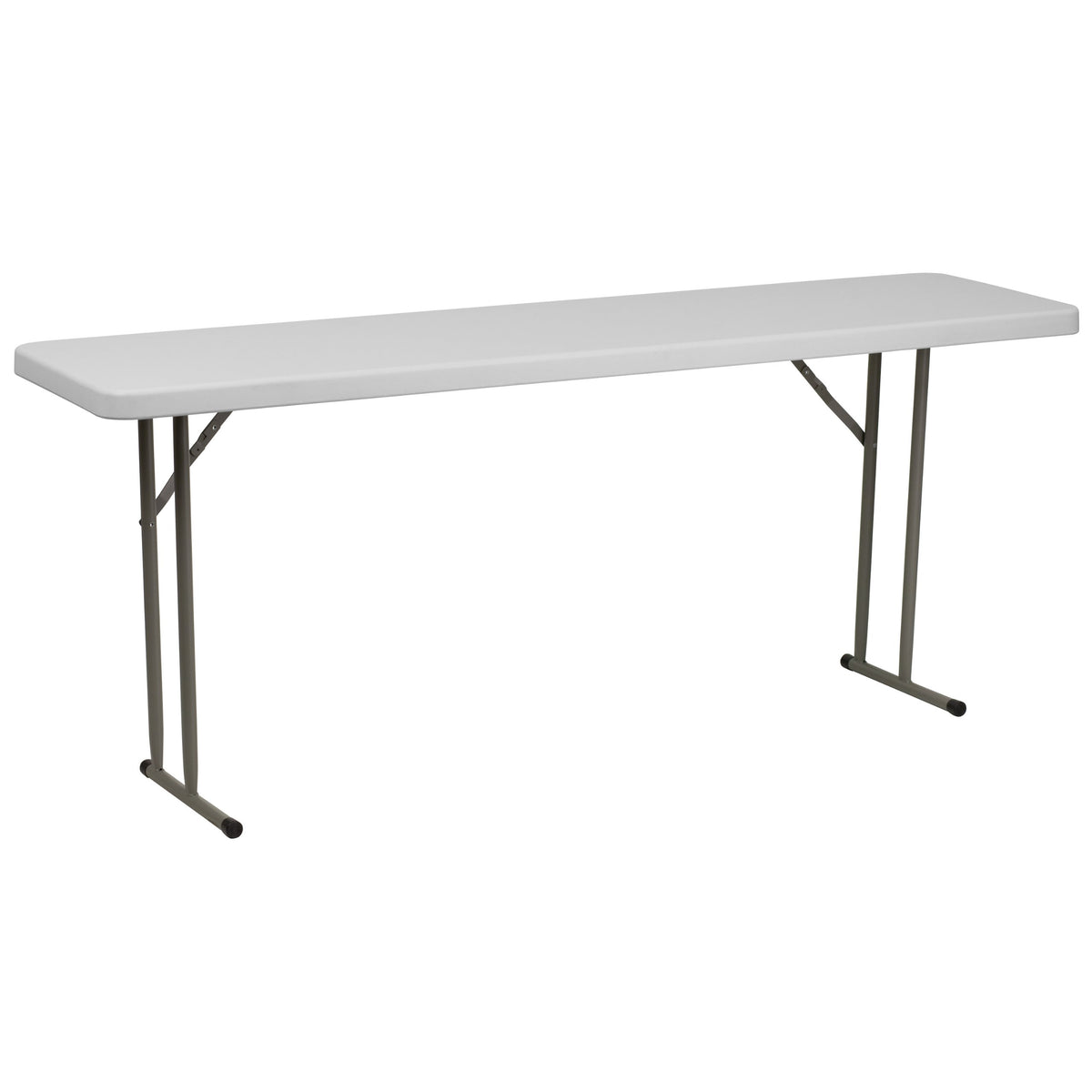 6 ft Plastic Folding Training Table K9743