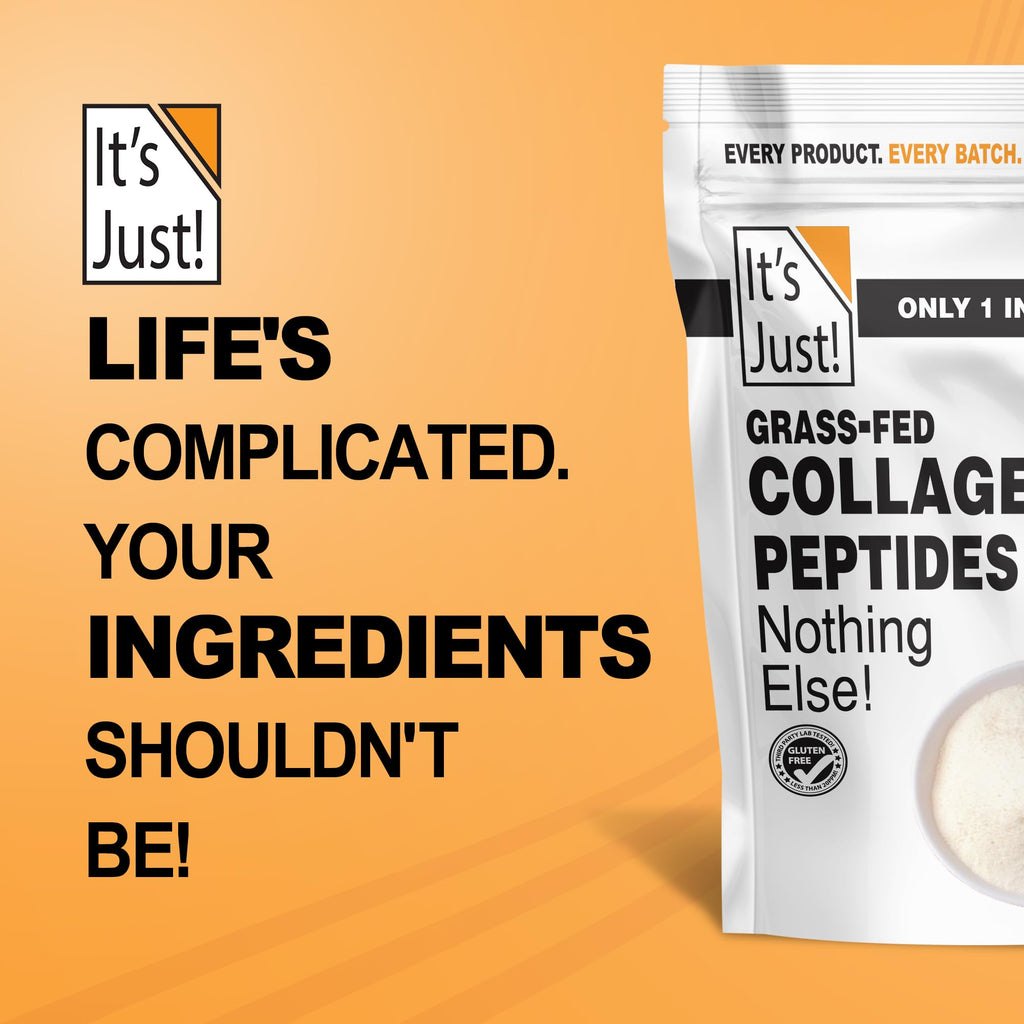 Collagen Peptide Grass-Fed Protein Powder Unflavored 20oz E188875