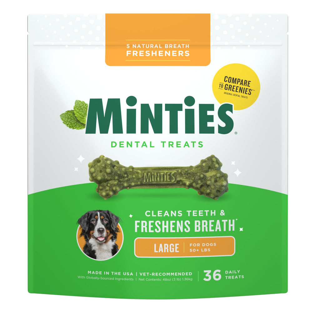 Mint Dental Chews for Dogs 36 Ct C370