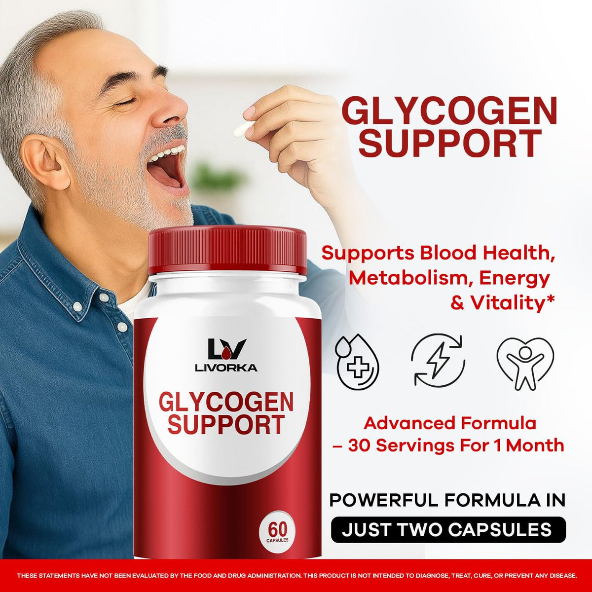 3 Pack Glycogen Capsules 90 Capsules Y923101