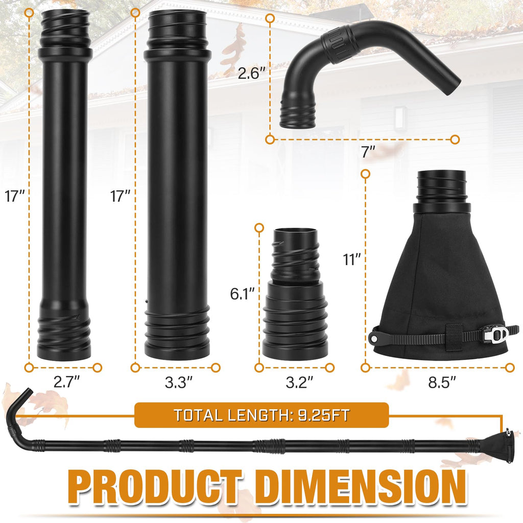 Leaf Blower Attachment with Reflector Z353