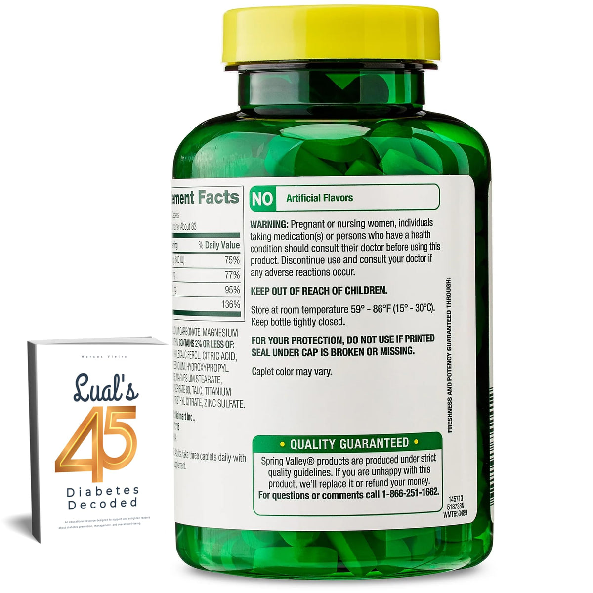 Calcium, Magnesium, Zinc & Vitamin D3 Y808