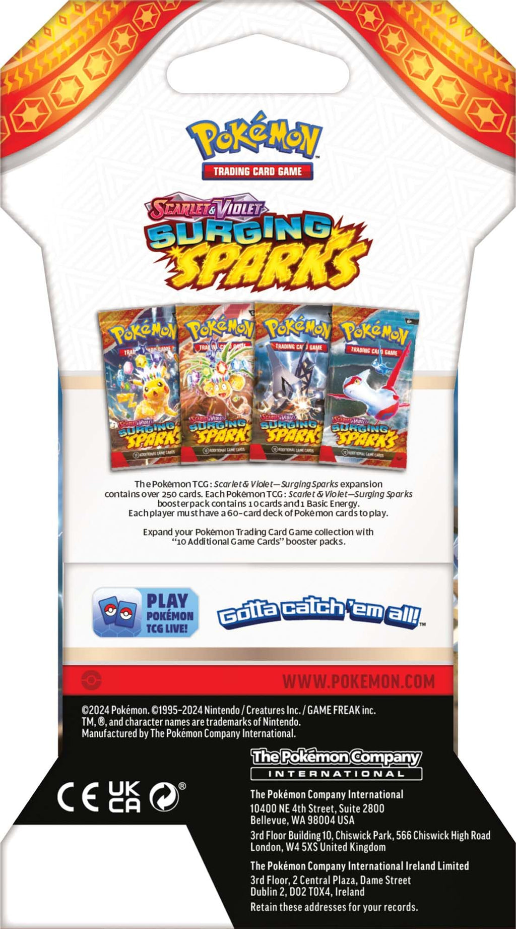 Booster Pack 10 Cards V44779