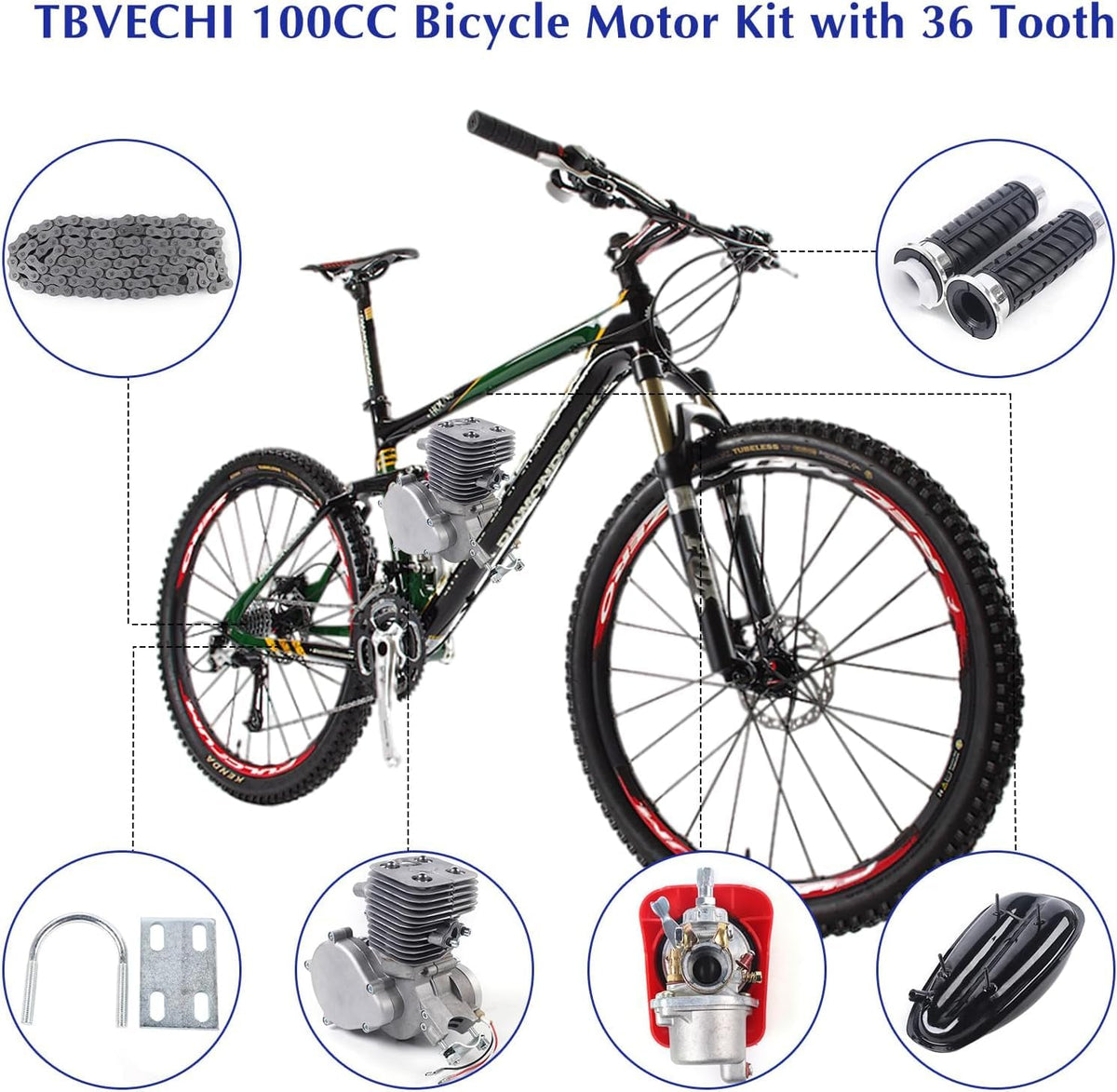 100CC 2 Stroke Air-Cooling Bicycle Engine Kit S505