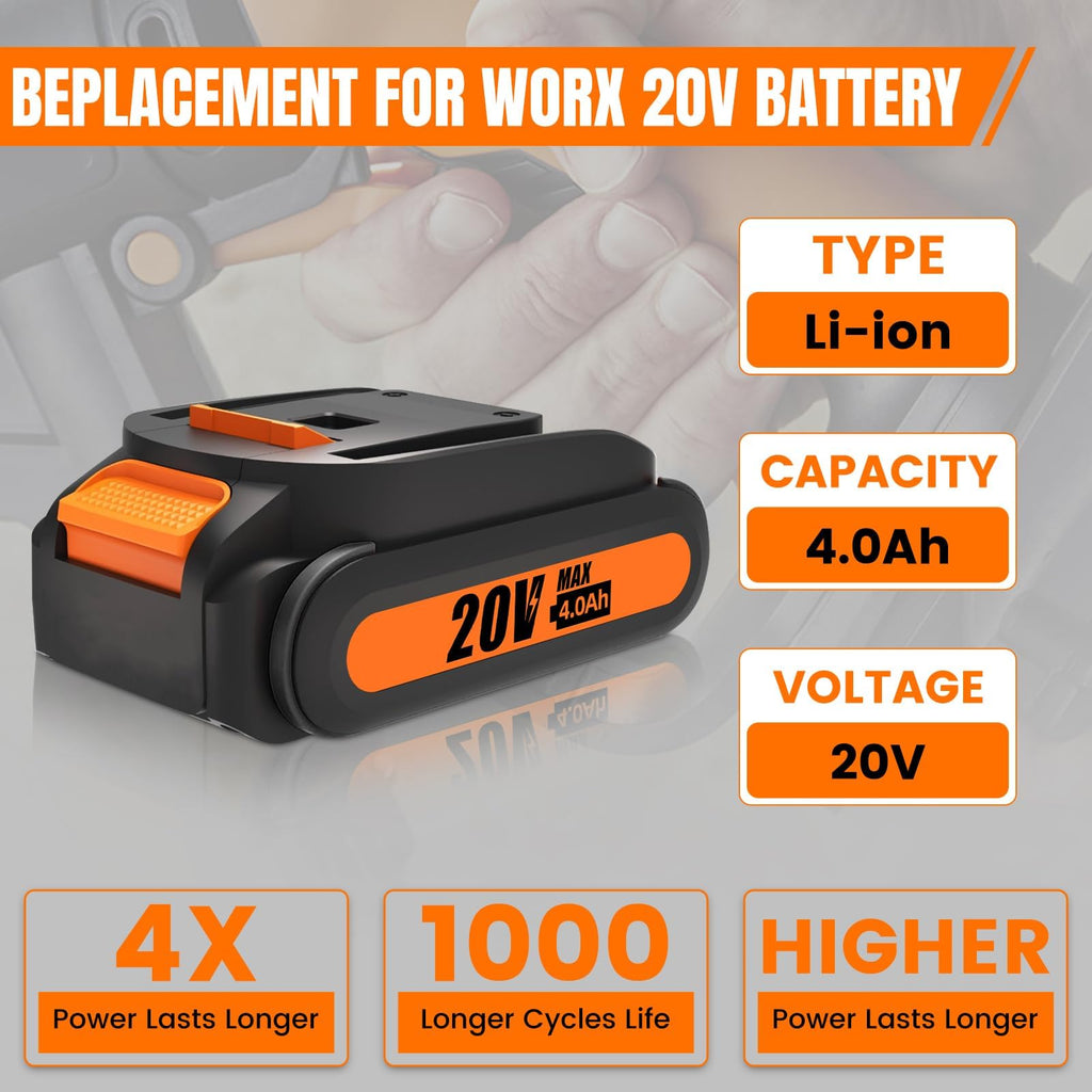 20V 4.0Ah Battery F41649