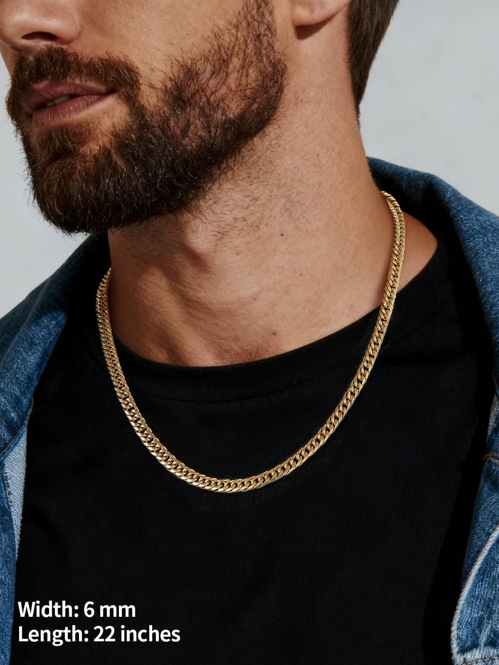 Cuban Link Chain Necklace F319256