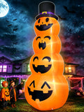 12FT Giant Witch Pumpkin Halloween Inflatables H69402