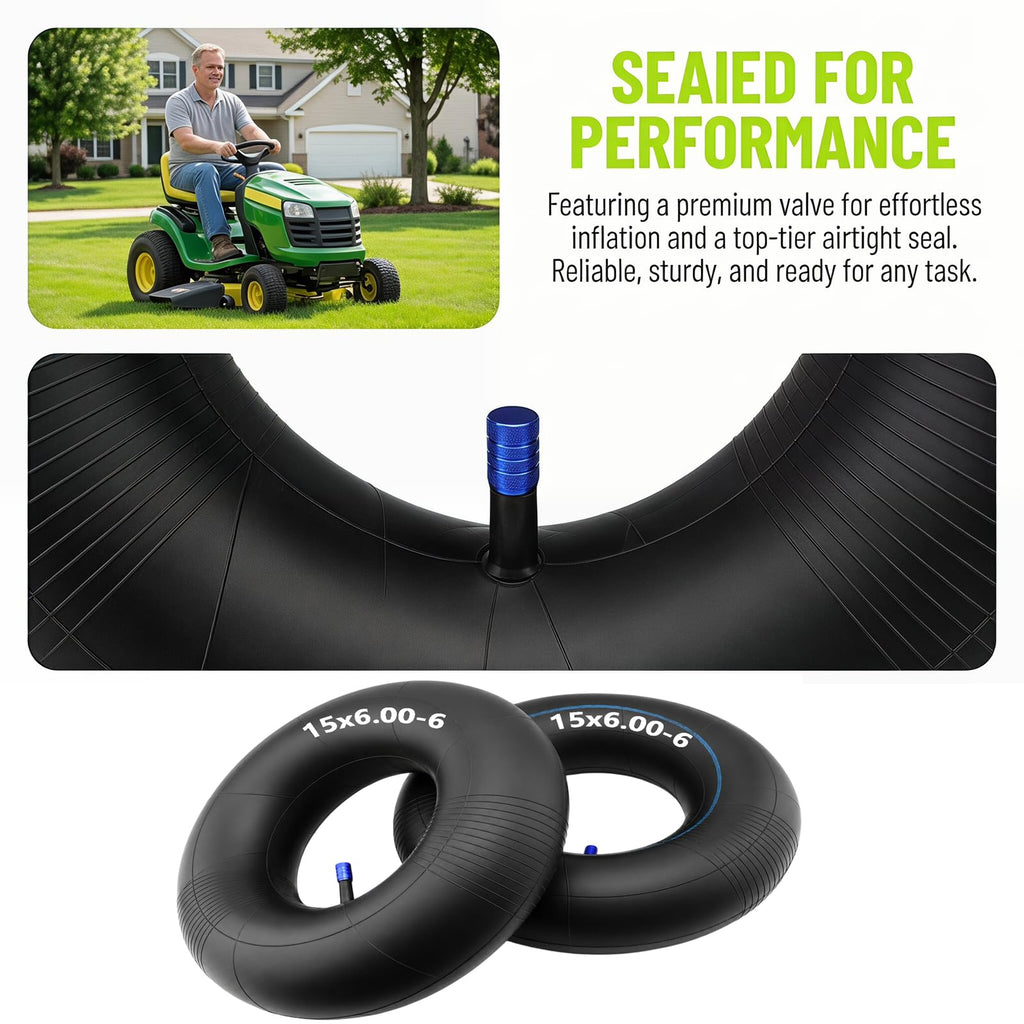 15x6.00-6 Inner Tube 2 Pack with TR-13 Valve U321262