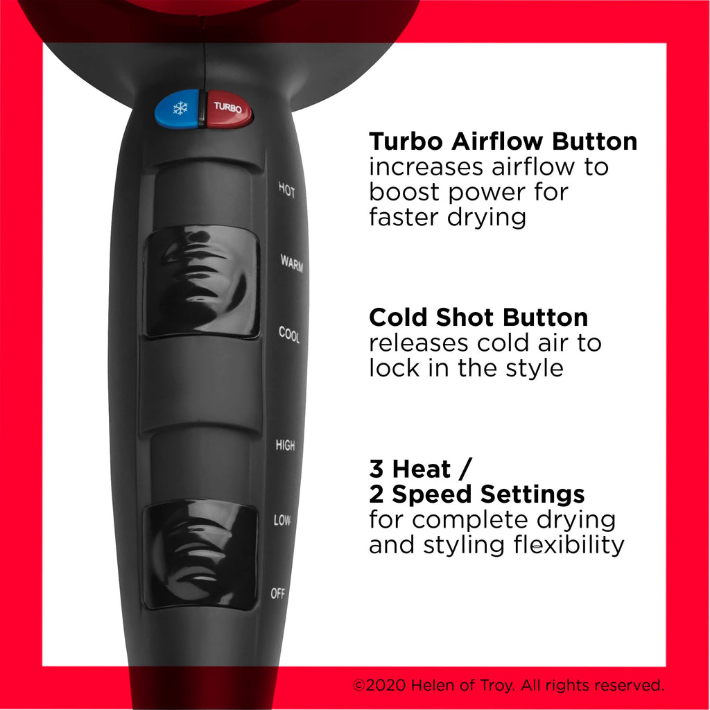 1875 Watts Fast Dry Hair Dryer J3221