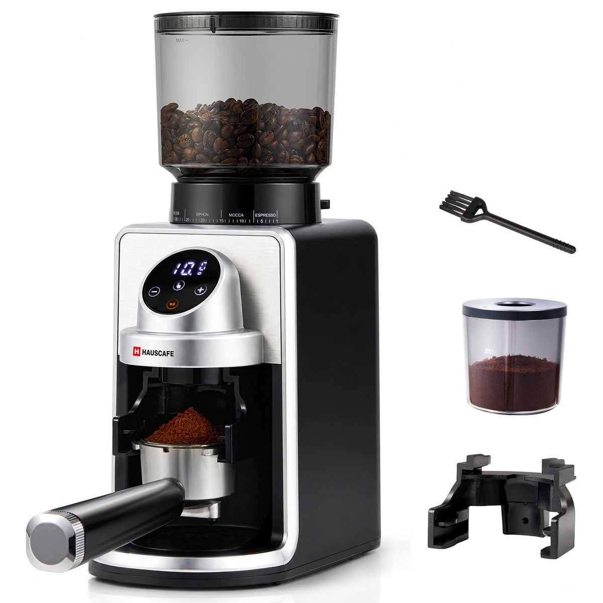 Electric Burr Coffee Grinder with 51 Grind Settings J668
