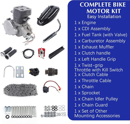 100CC 2 Stroke Air-Cooling Bicycle Engine Kit S505
