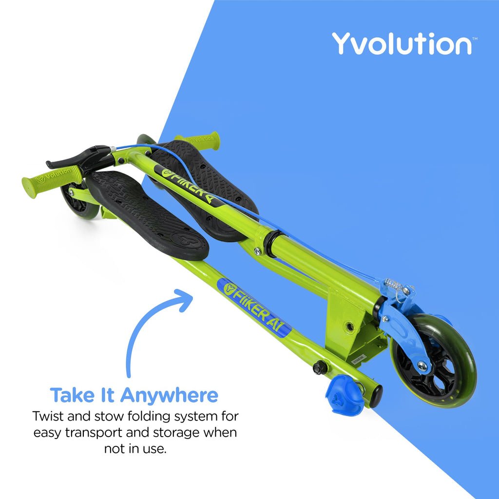3-Wheel Wiggle Scooter with Hand Brake H731