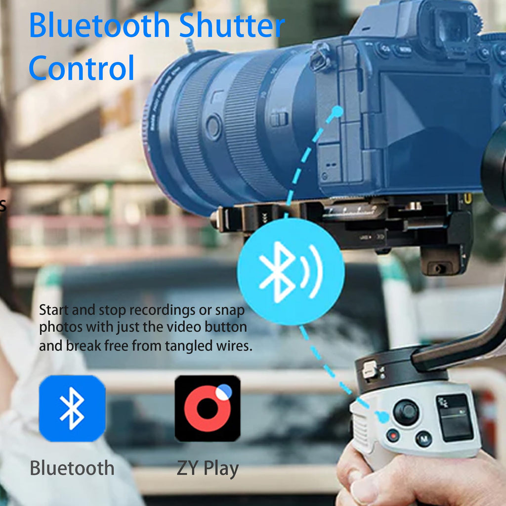 Lightweight 3-Axis Camera Gimbal Stabilizer F598
