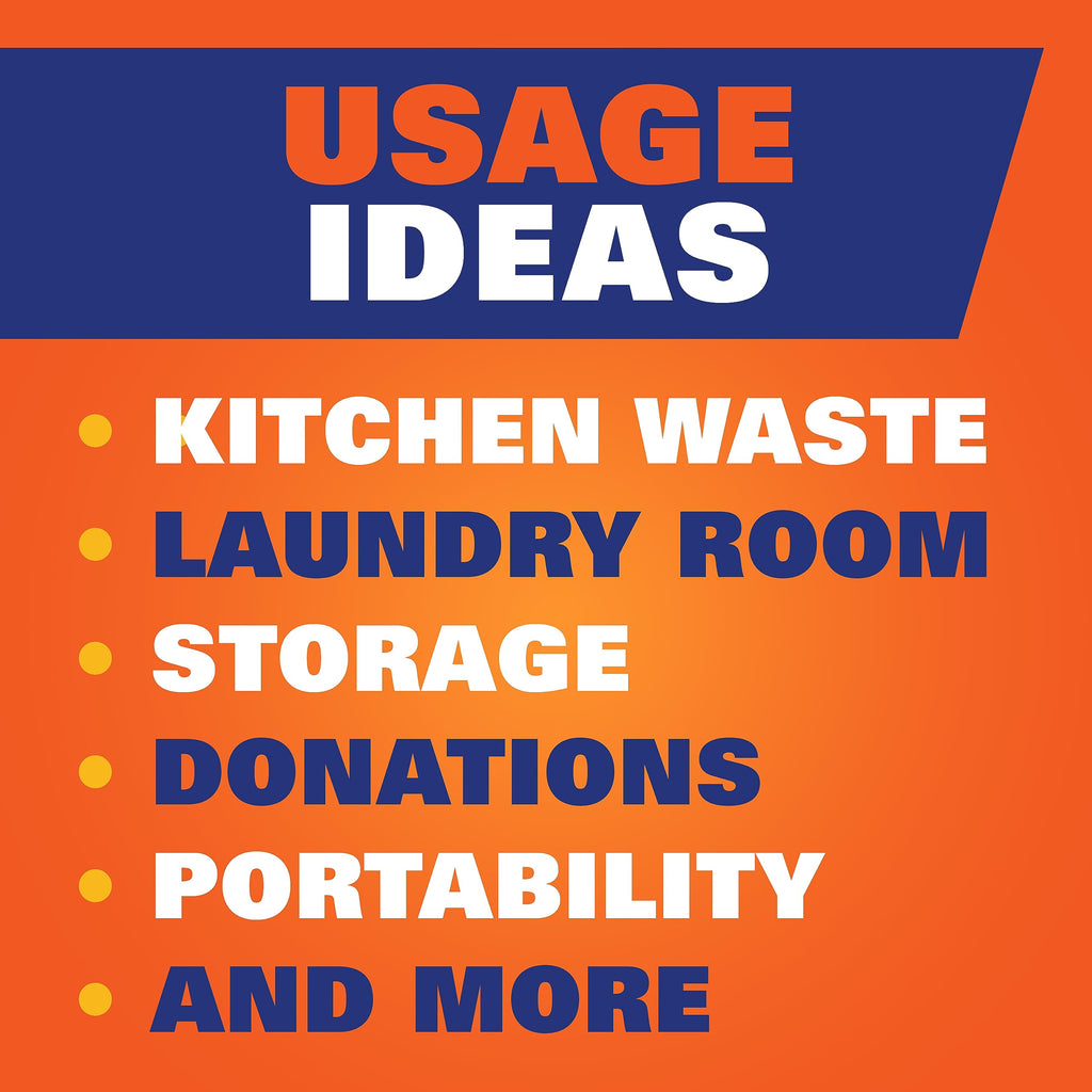 13 Gal Black Kitchen Trash Bags 80ct A3952