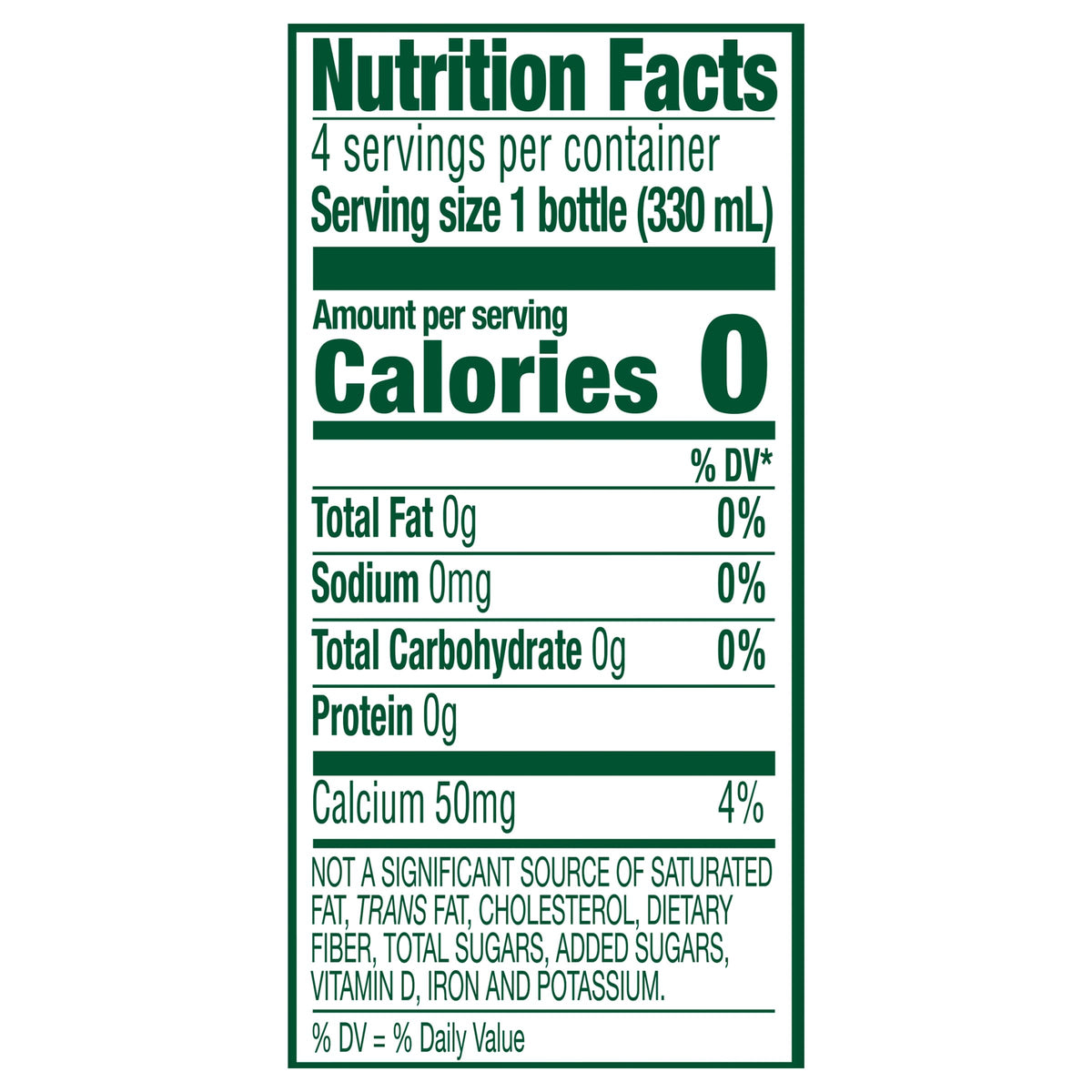 Carbonated Mineral Water 11.15 Fl Oz Pack of 4 S283