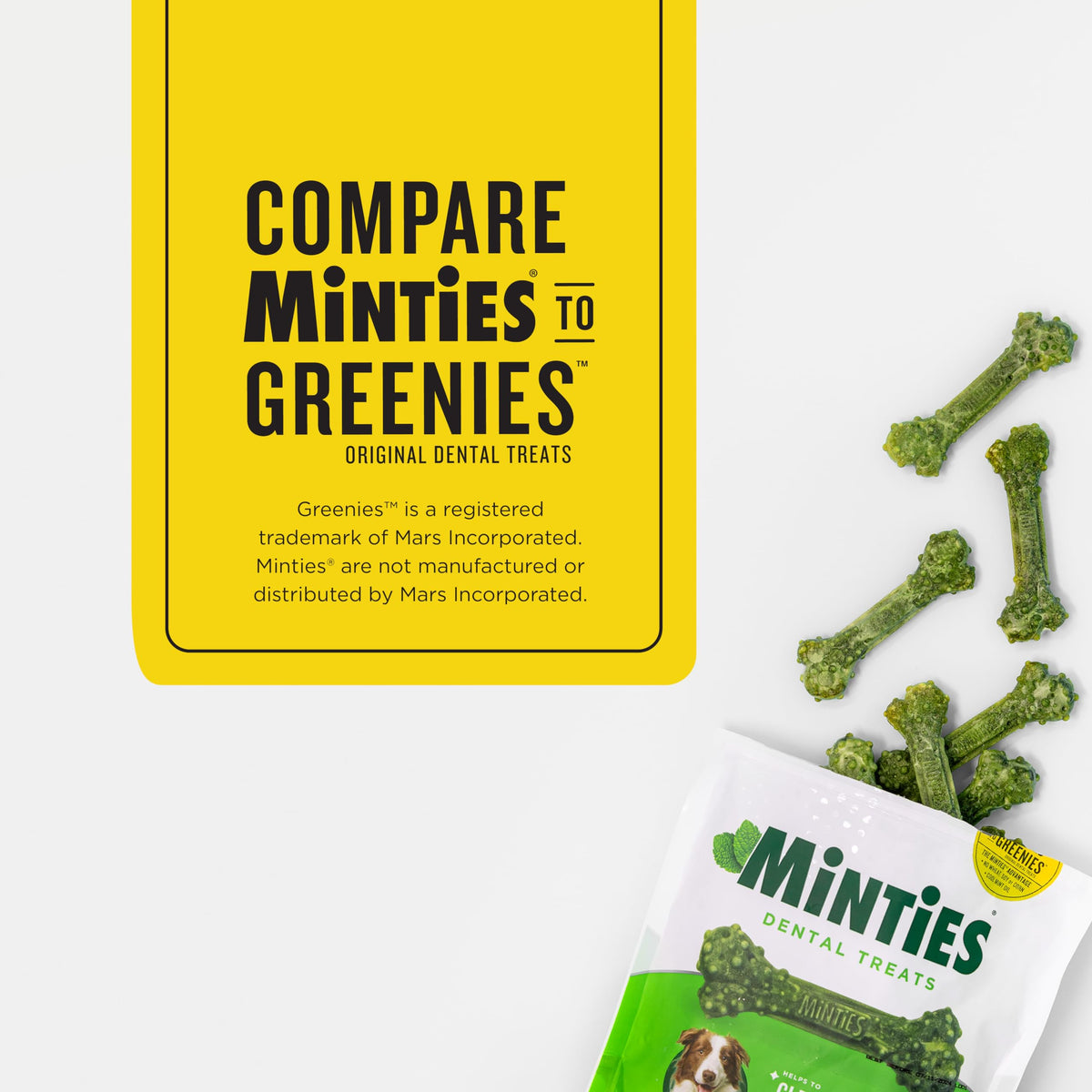 Mint Dental Chews for Dogs 36 Ct C370