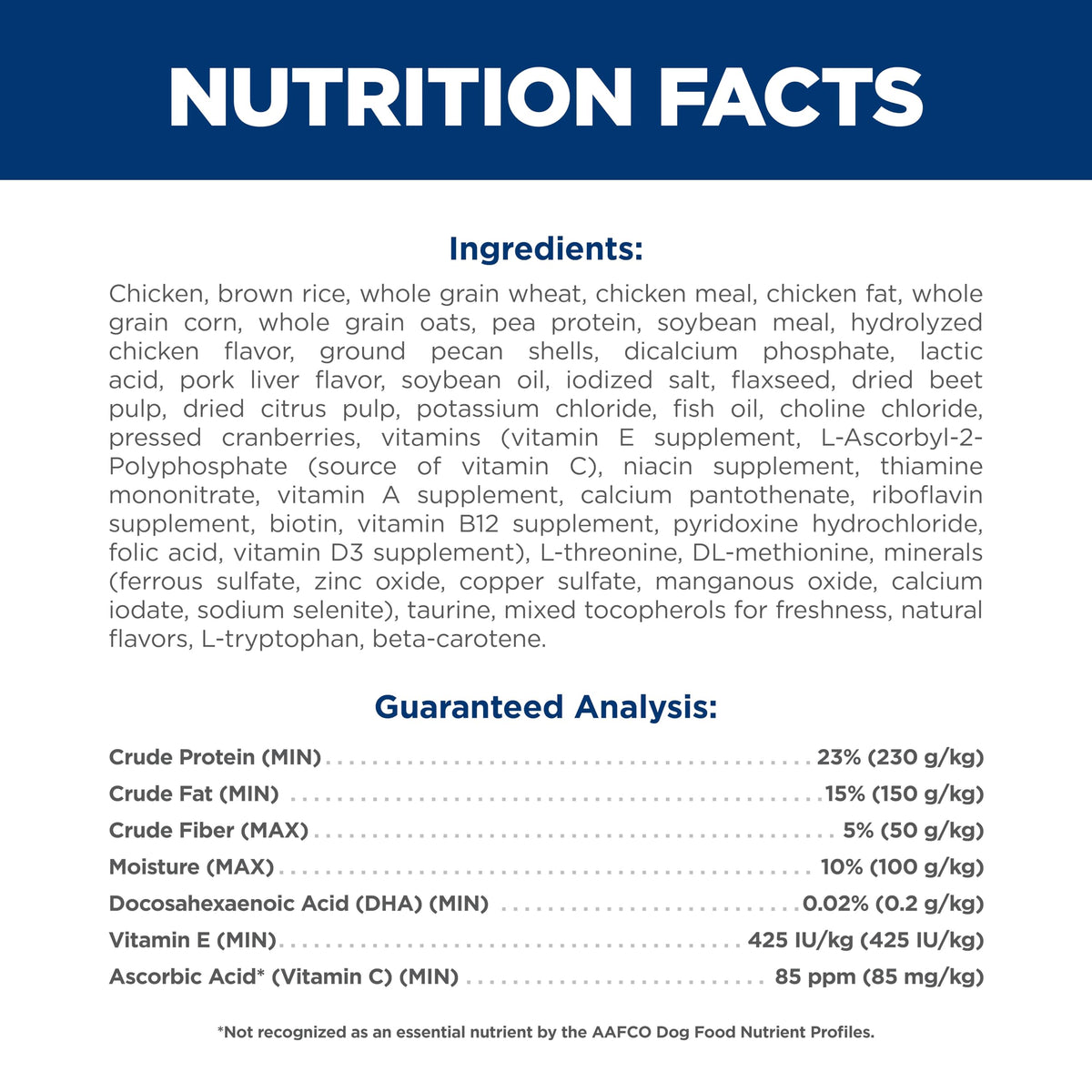 Dry Dog Food O6765