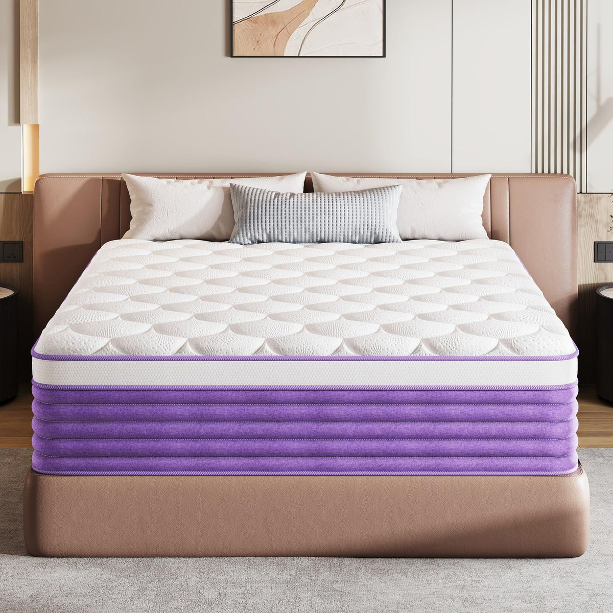 Queen 12 Inch Hybrid Mattress C674994