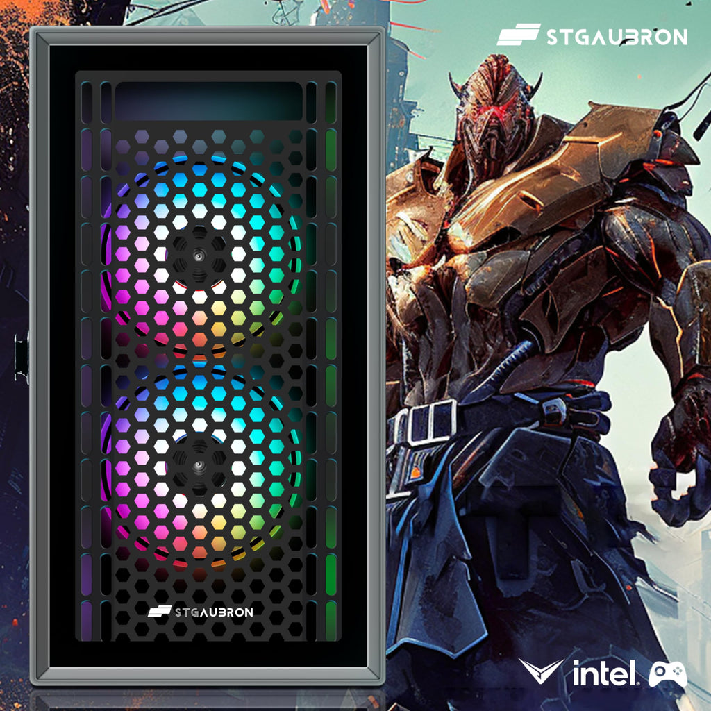 Gaming PC Bundle with 24Inch FHD LED Monitor, Intel Core i5, 16G RAM, 512G SSD V794014