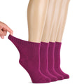 Bamboo Seamless Ankle Socks D390