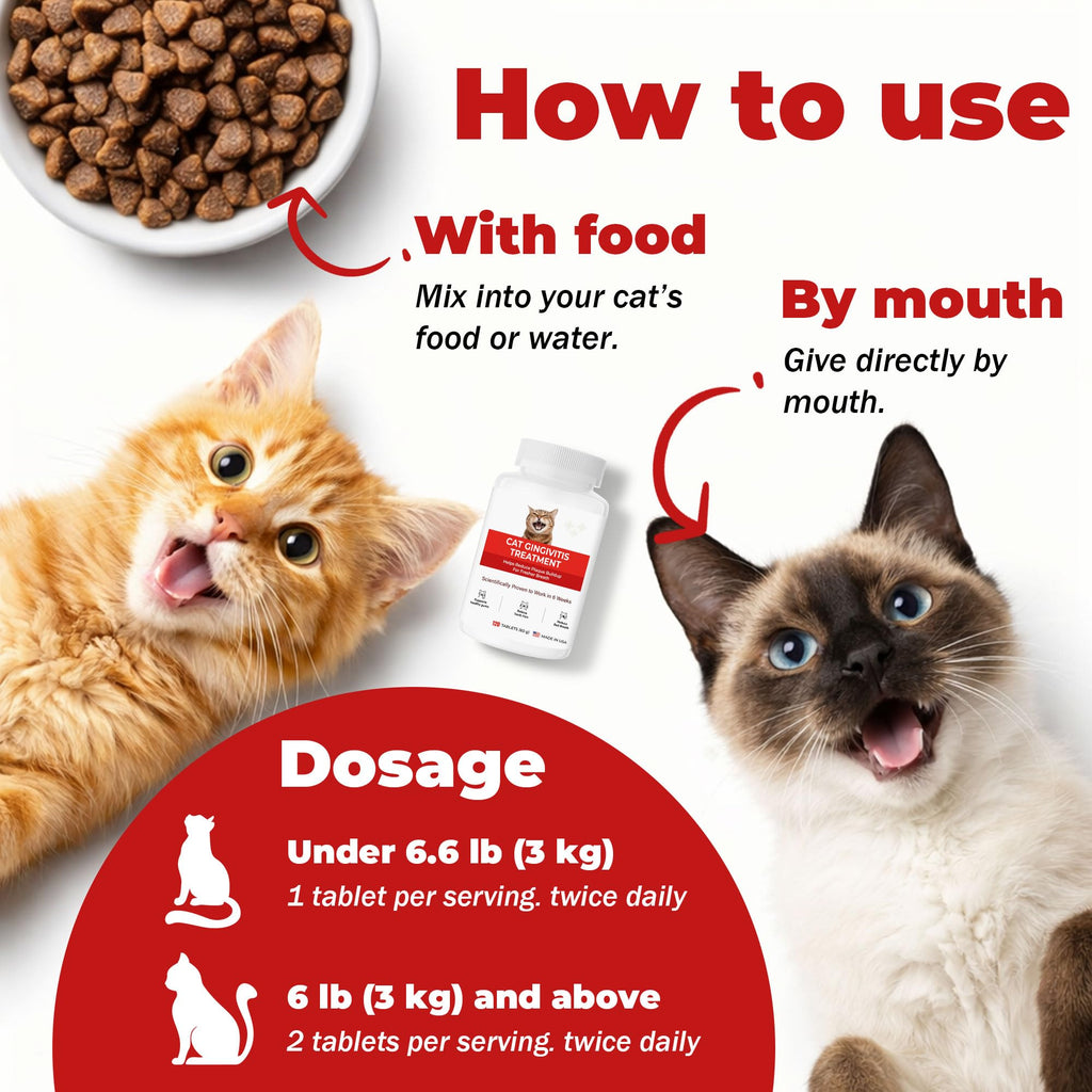 Cat Dental Care Tablets M6202