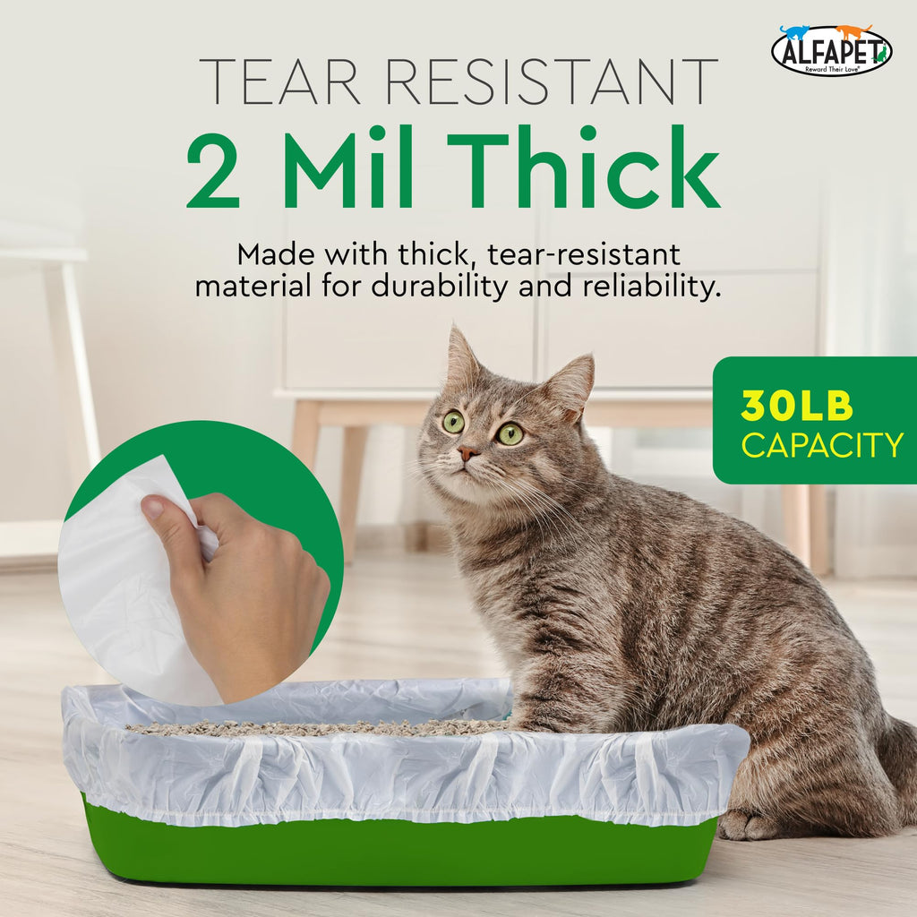 Heavy Duty 52 Pack Litter Box Liners B750