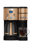 Single Serve + 12 Cup Stainless Steel Coffee Maker K10733