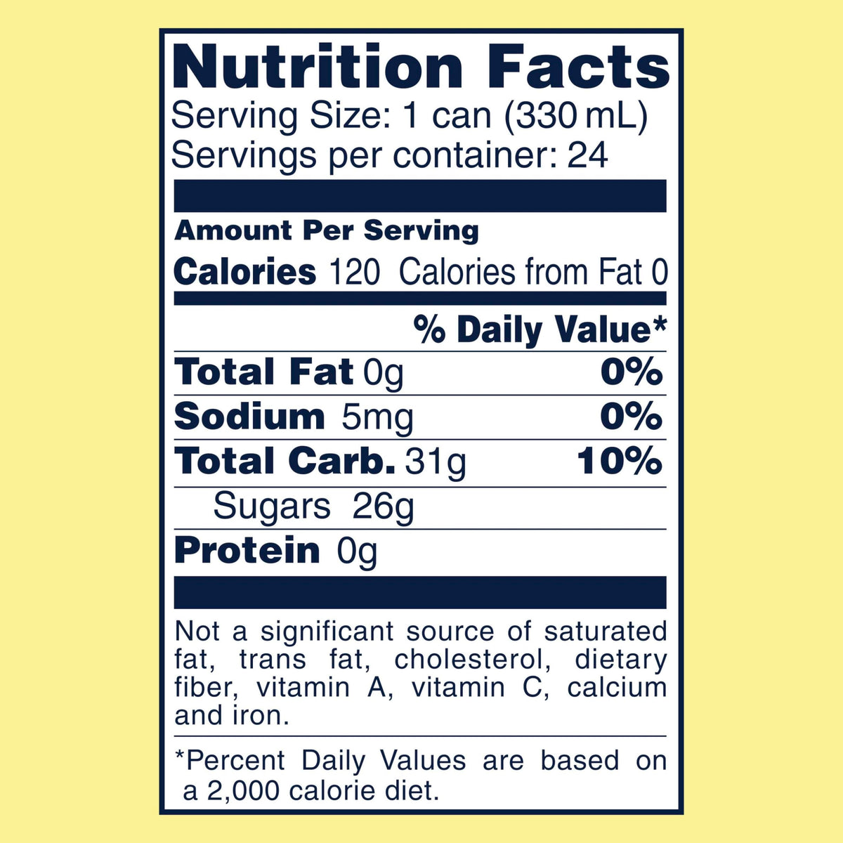 Italian Sparkling Lemon Beverage 24 Pack of 11.15 Fl Oz Cans C328704