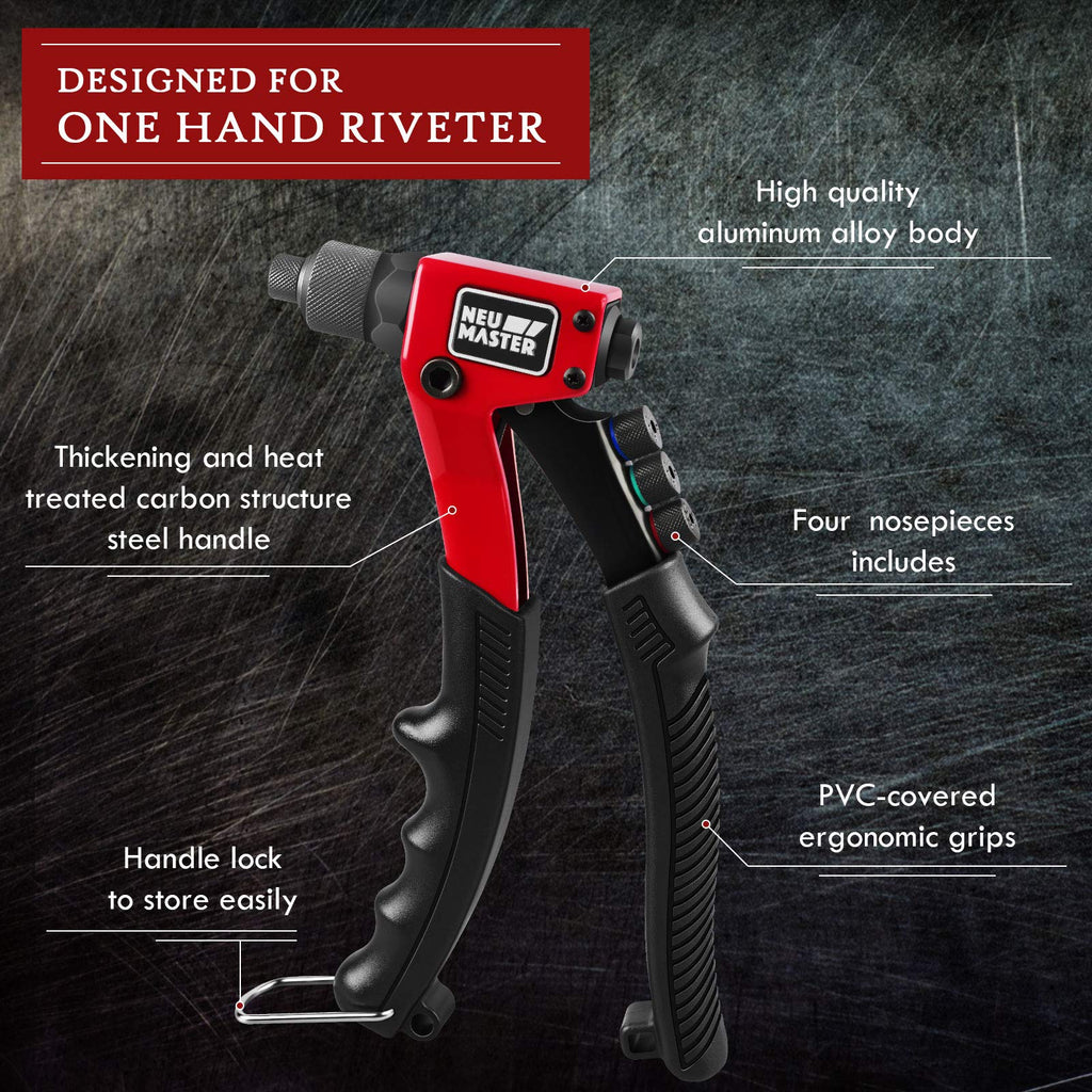 Rivet Gun Tool Kit with 200 Rivets T848086
