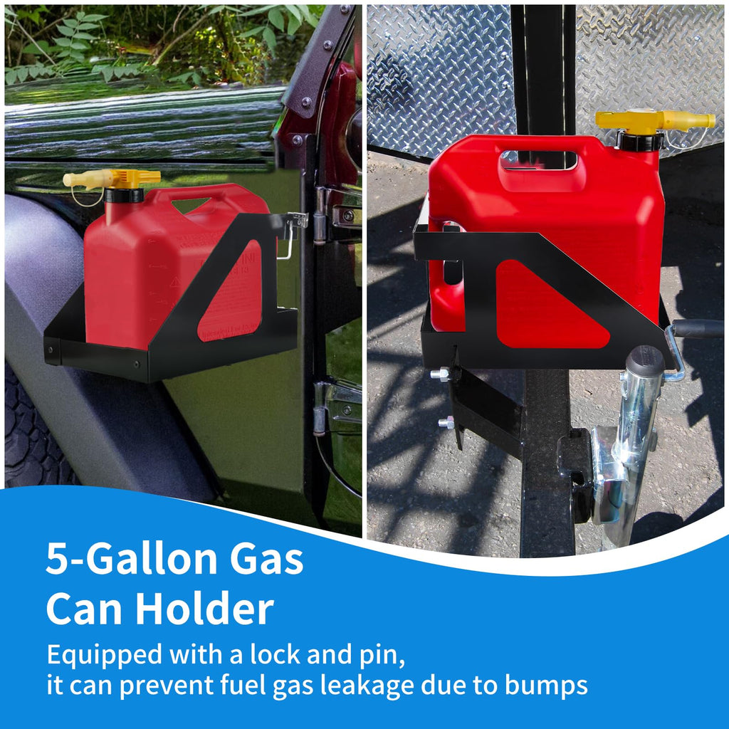 5 Gallon Gas Can Holder with Anti-Theft Lock R850