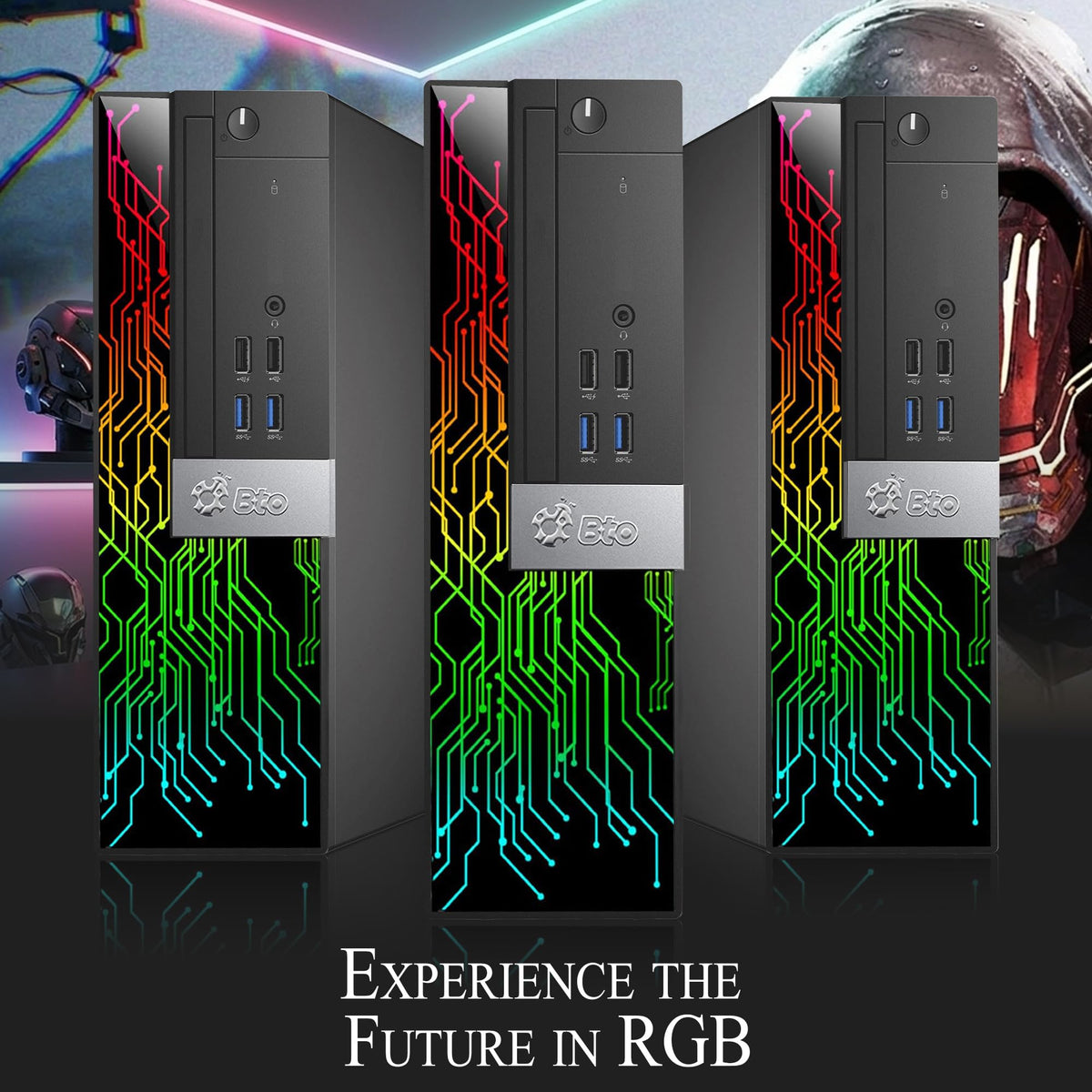 Intel i5 6th Gen 16GB DDR4 RAM 512GB SSD AMD RX 550 Gaming PC A186635