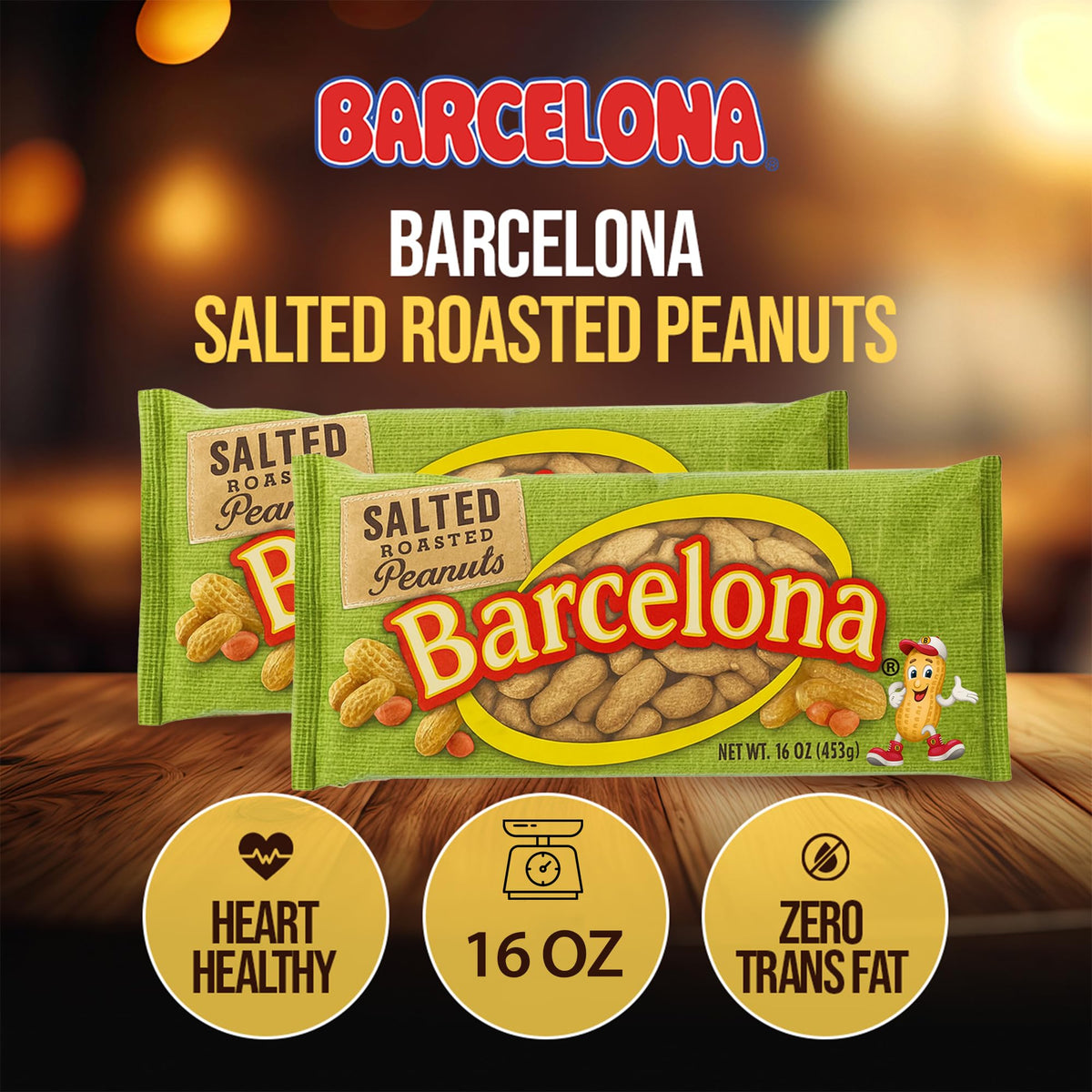 Salted Dry Roasted In Shell Peanuts 2 Pounds G699