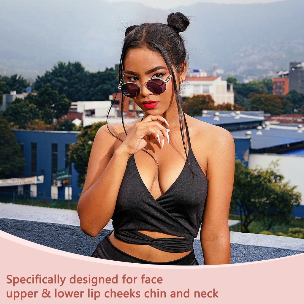 Electric Facial Hair Remover with Light Y479