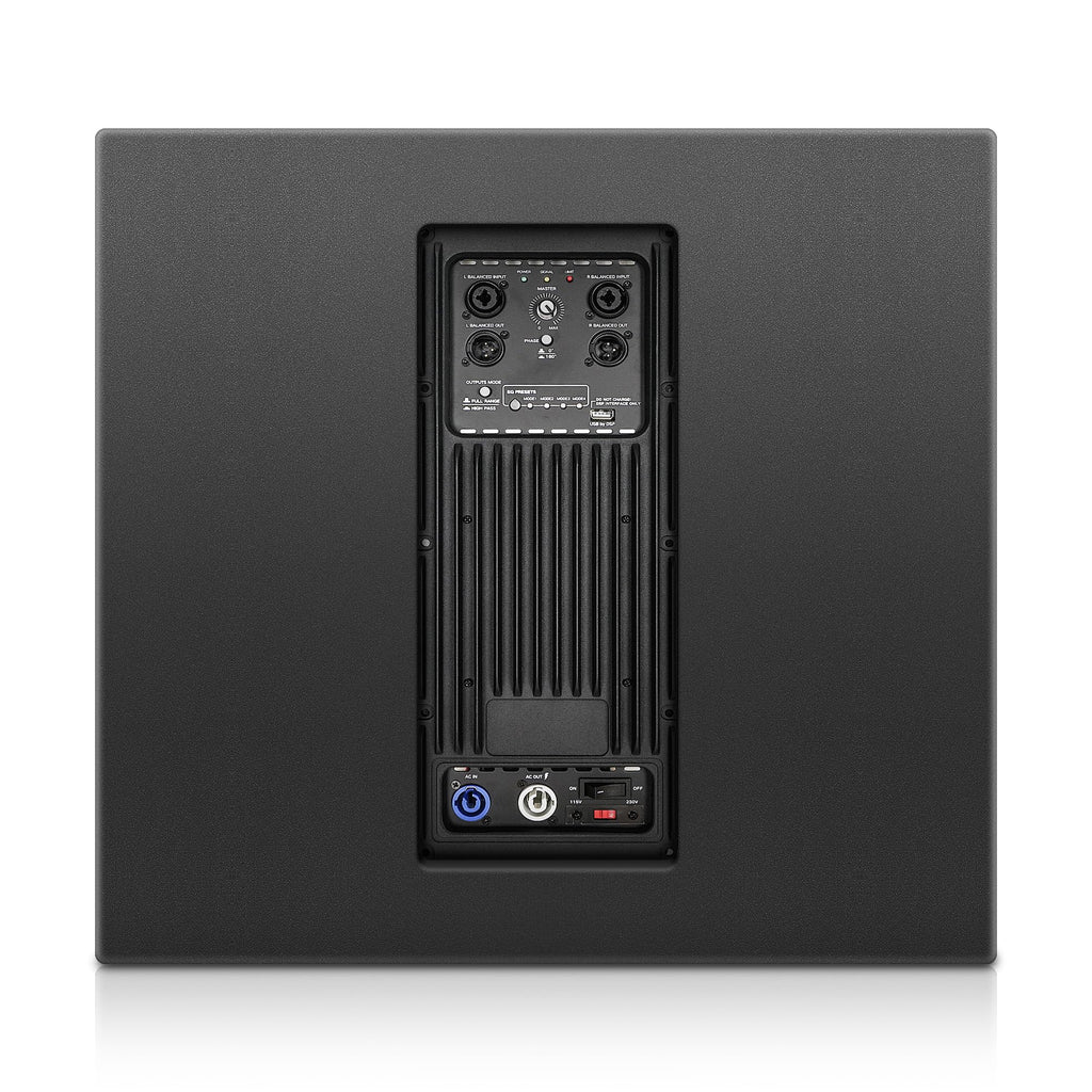 Black 18” 1600W Powered Line Array Subwoofer K1103