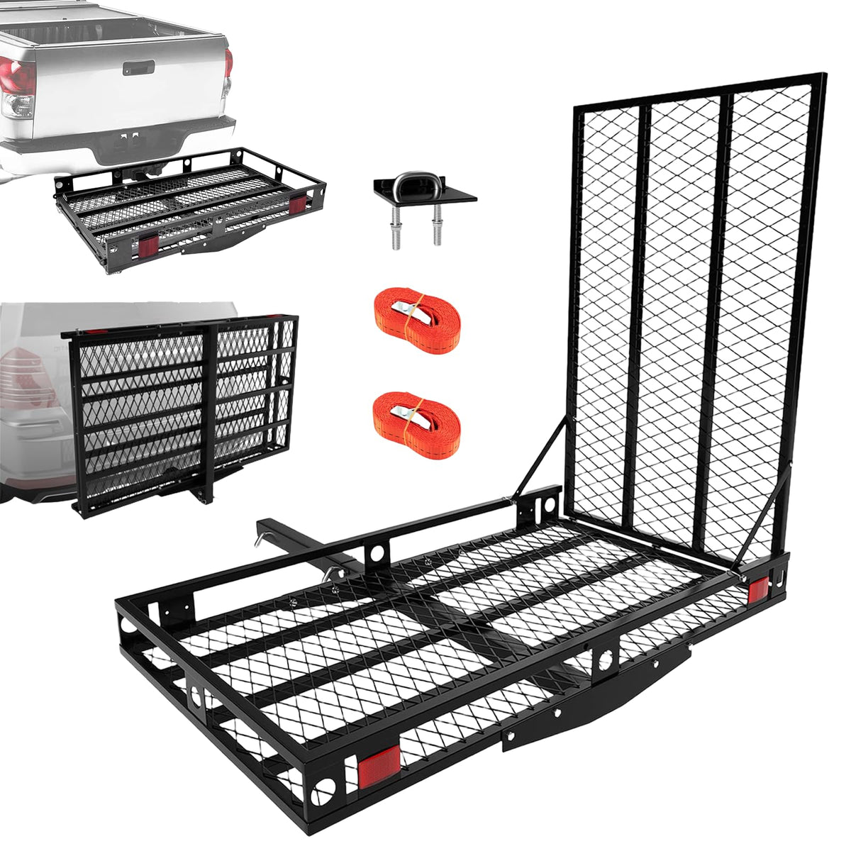 Hitch Cargo Carrier with Ramp Z385817
