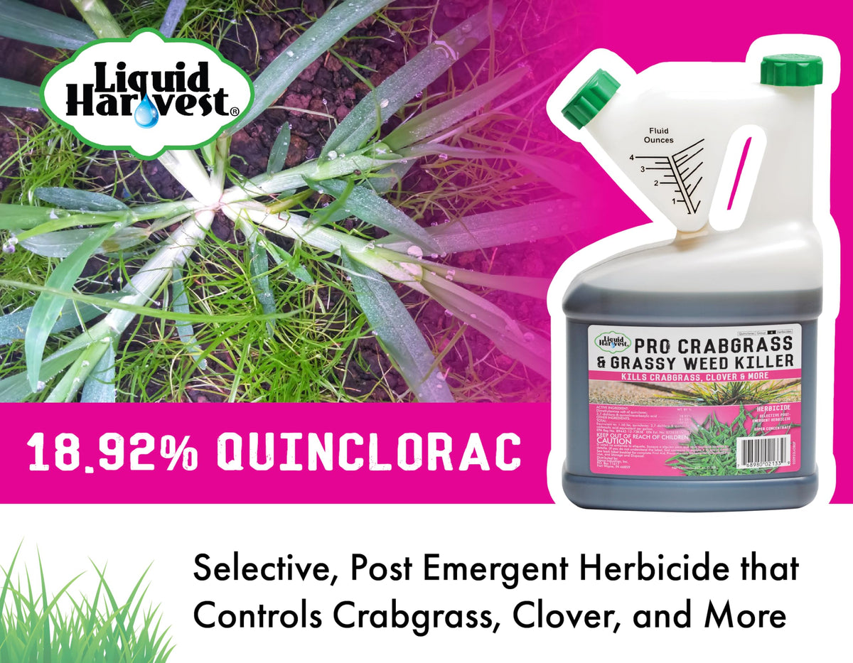 Crabgrass & Grassy Weed Killer 64 Ounces Quinclorac O109