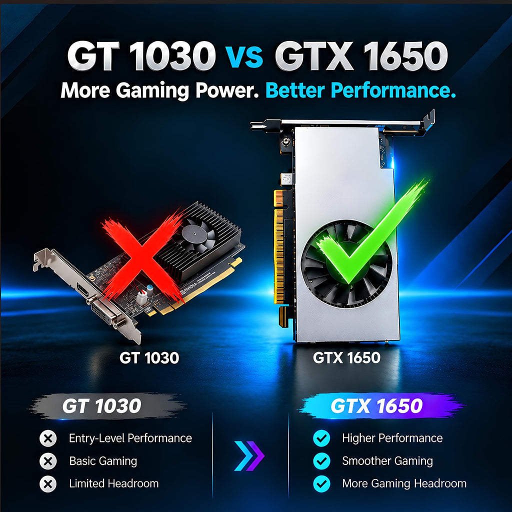 Gaming Desktop PC, Intel Core i5 6th Gen, 16GB RAM, 256GB SSD + 2TB HDD R230