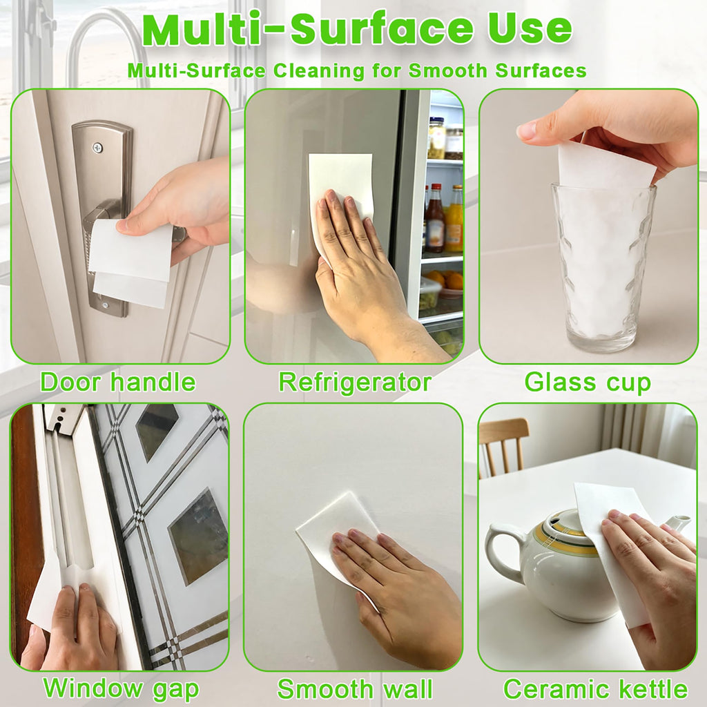 48 Pads 0.12cm Melamine Sponge Eraser Sheets W1557