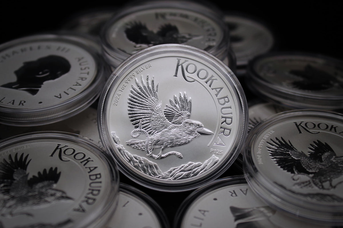1 oz Australian Silver Kookaburra E2230