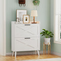 Farmhouse Shoe Storage Cabinet with Flip Drawers C5682