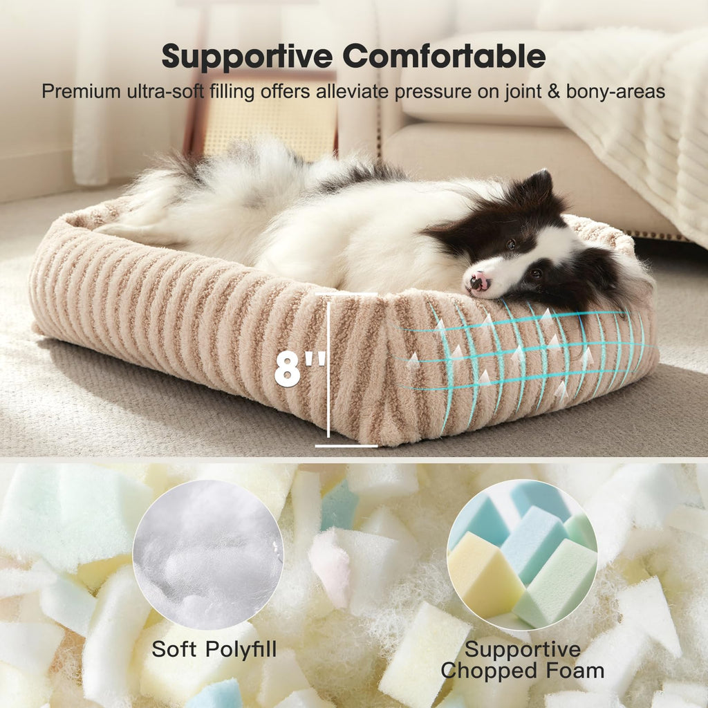 Medium Washable Dog Bed with Removable Cover V787111