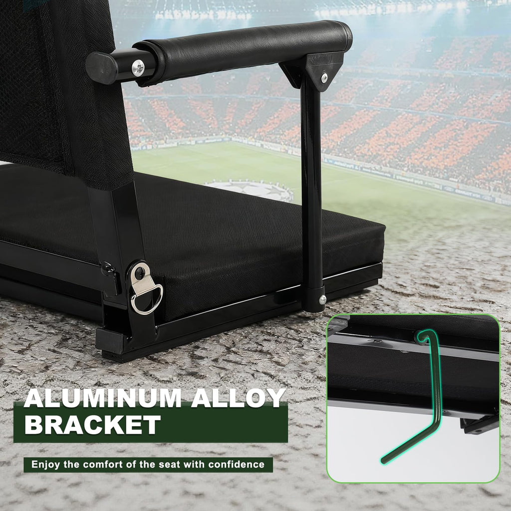 2 PCS Stadium Seats with Back Support G6129