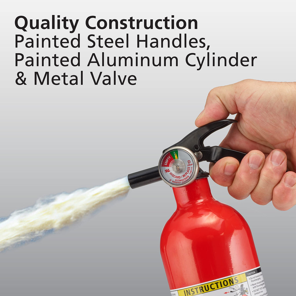 Red Dry Chemical Fire Extinguisher with Mounting Bracket X249