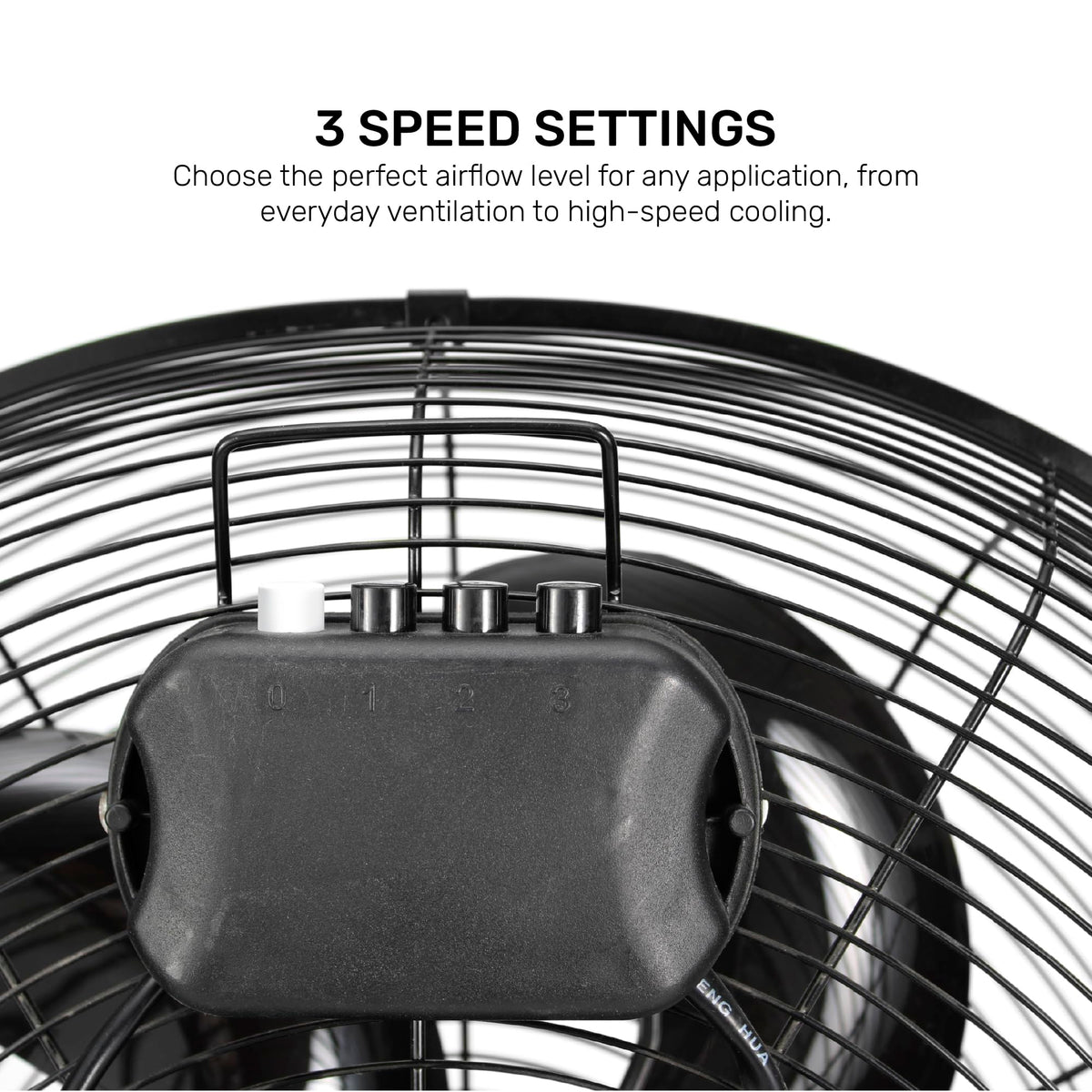 20” Industrial Floor Fan High Velocity Air Circulator C786