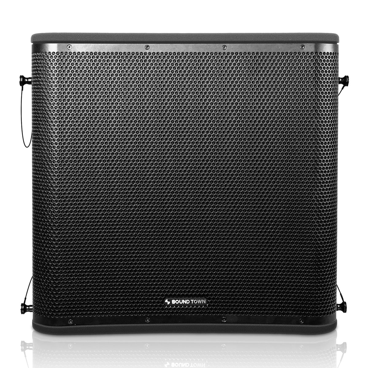 Black 18” 1600W Powered Line Array Subwoofer K1103