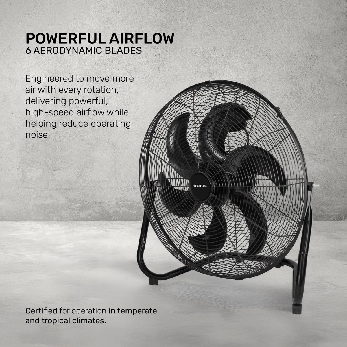 20” Industrial Floor Fan High Velocity Air Circulator C786