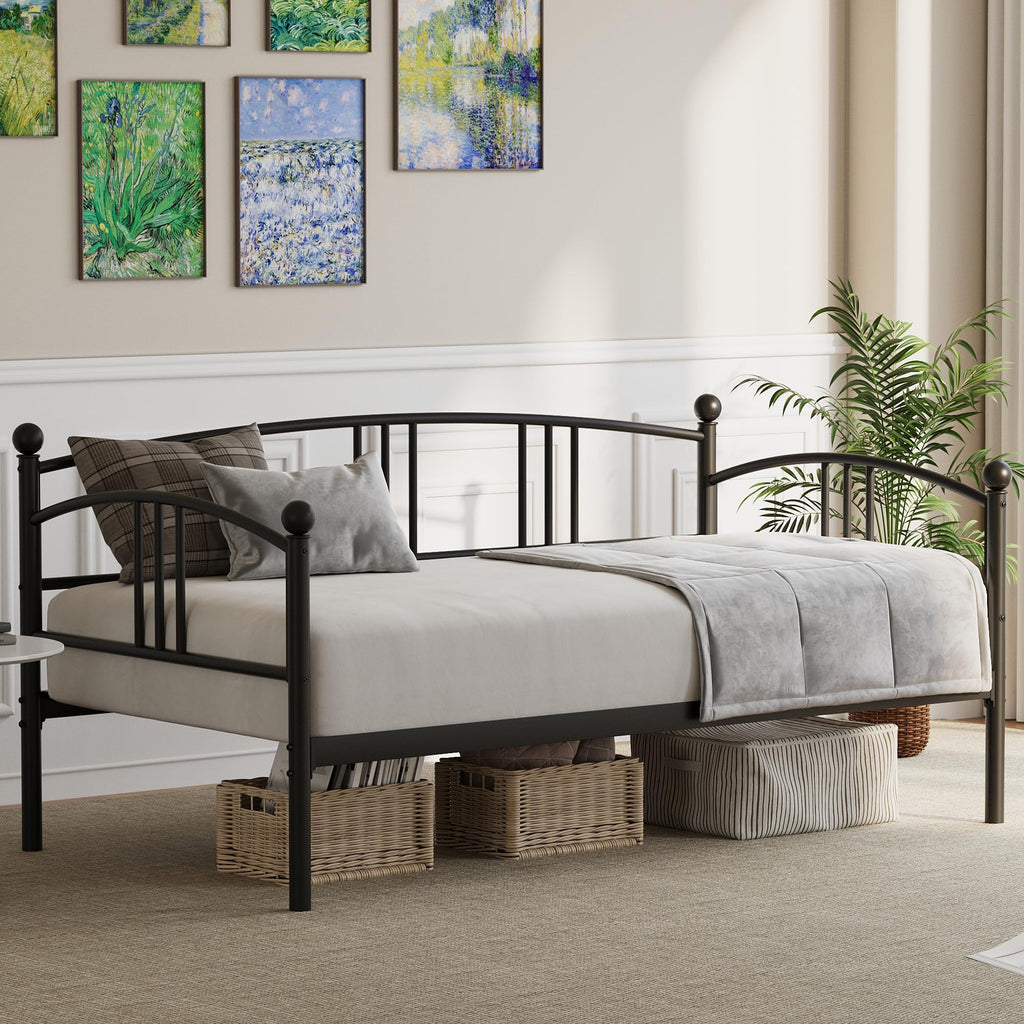 Twin Metal Daybed with Trundle L977