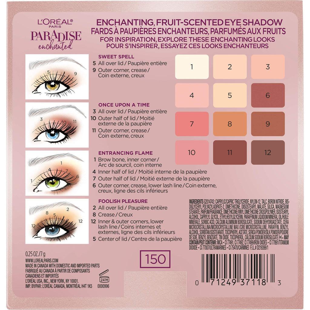 Scented Eyeshadow Palette Y907925